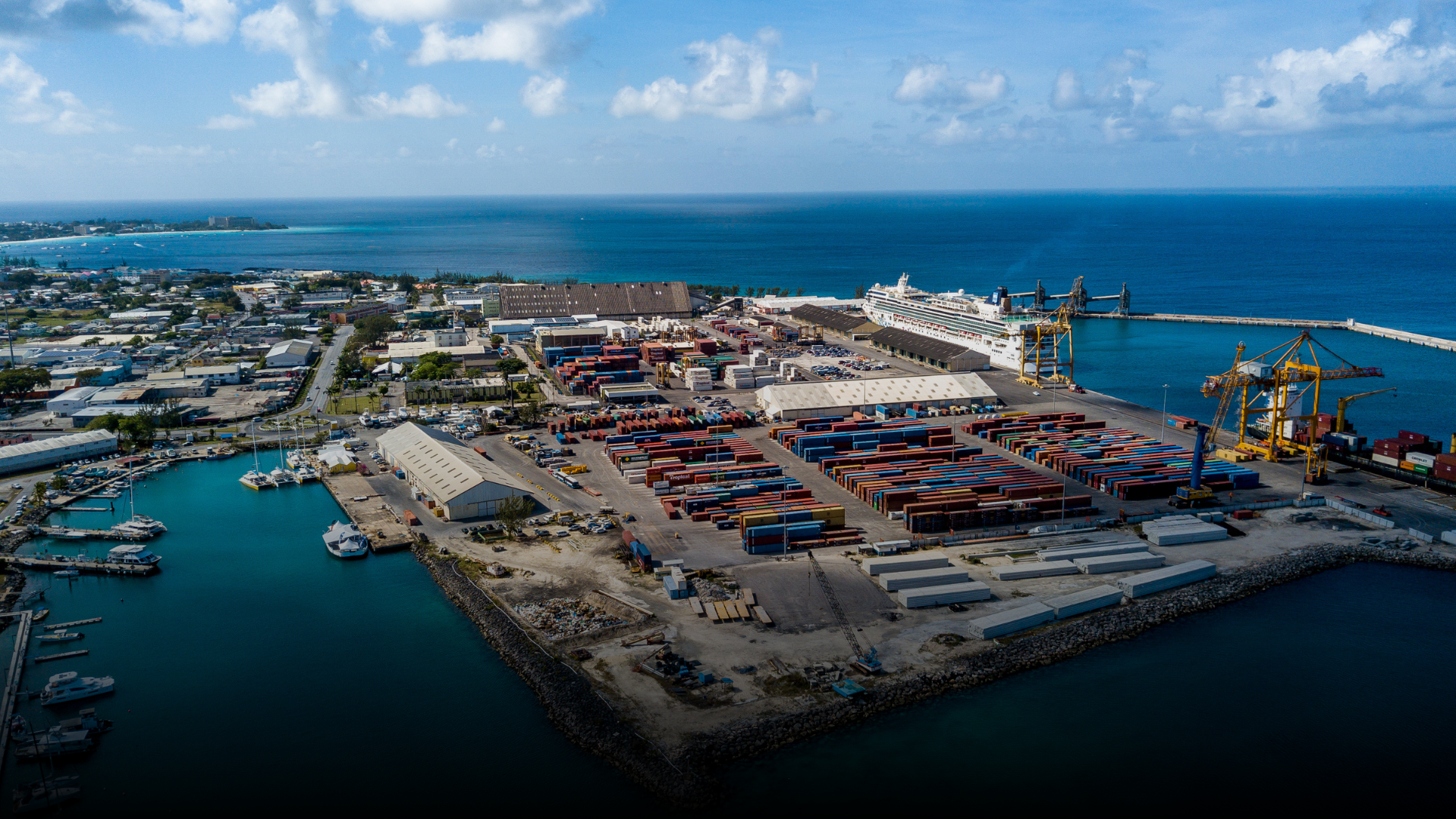 Puerto en Bridgetown, Barbados